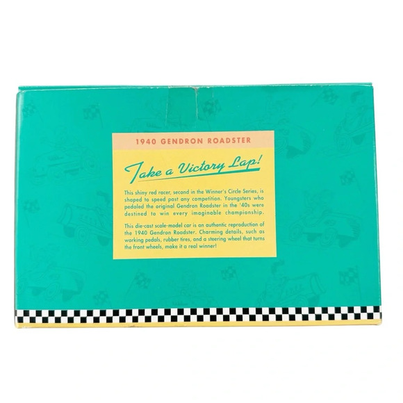 NWT Hallmark Vintage Kiddie Car Classics 1940
Gendron Roadster Pedal Car Red - Picture 10 of 15